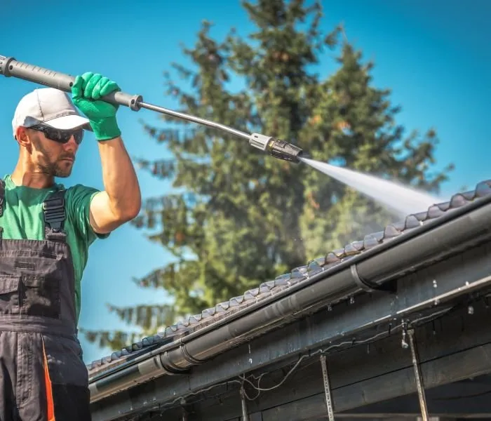 Slide of Redford Charter Power Washing Pros