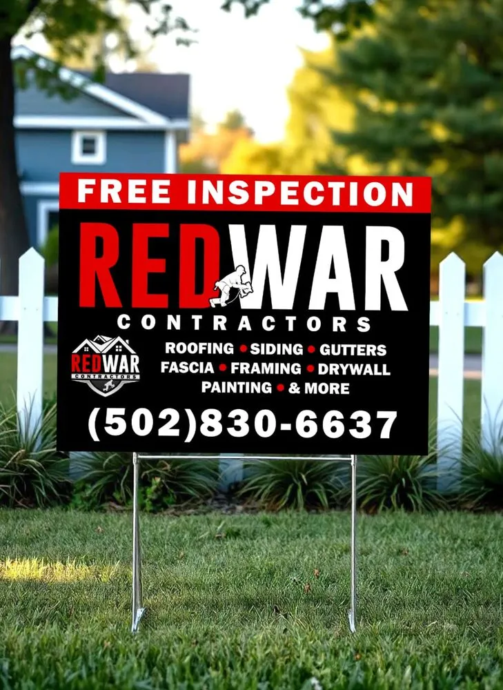 Slide of RedWar Contractors