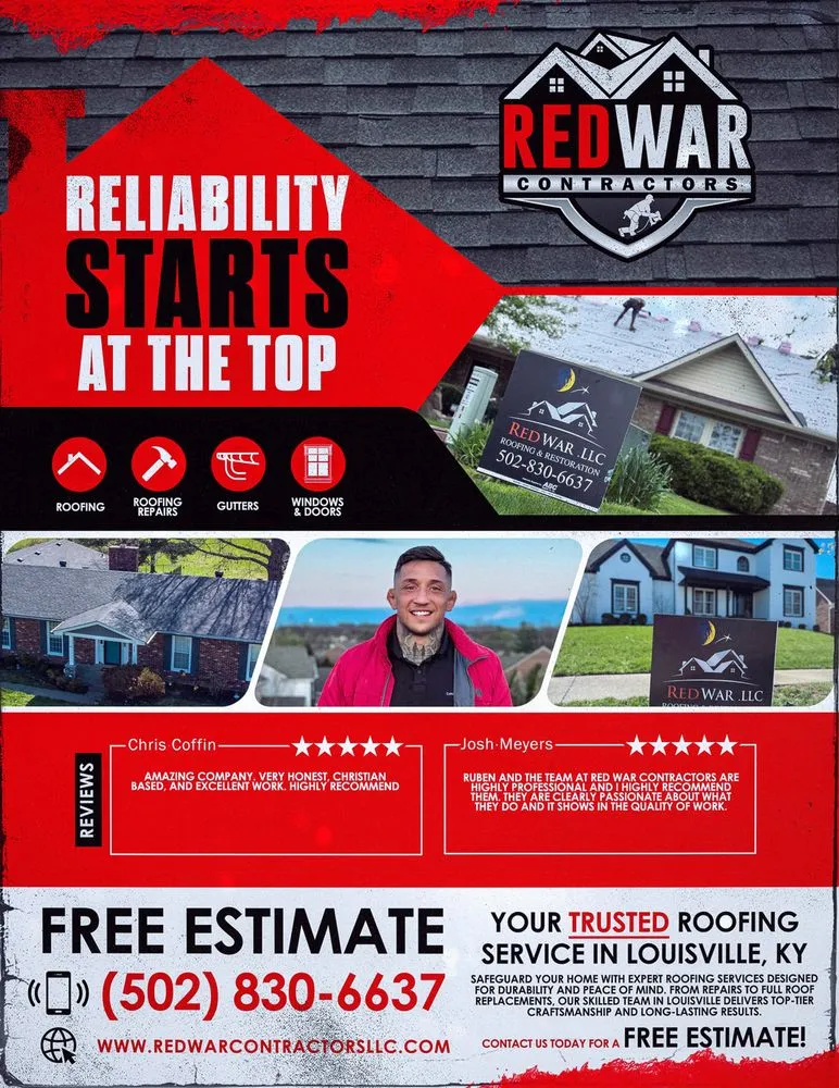 Slide of RedWar Contractors