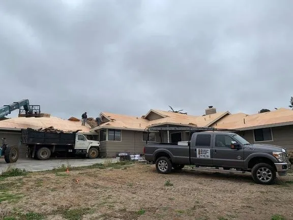 Slide of Redwood Roofing