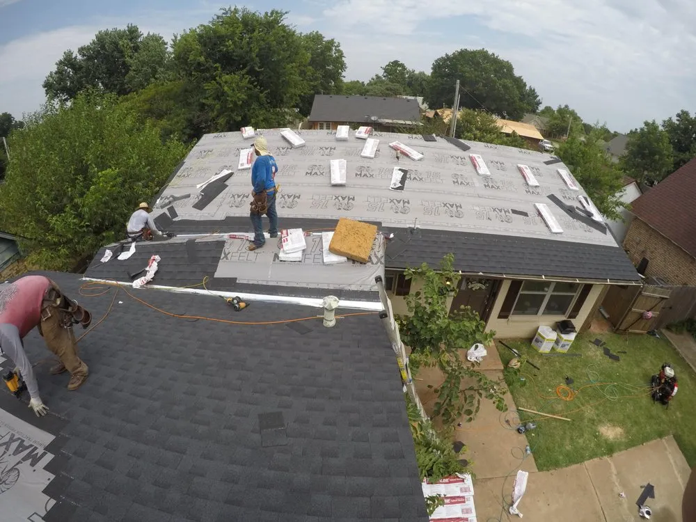Slide of RedZone Roofing