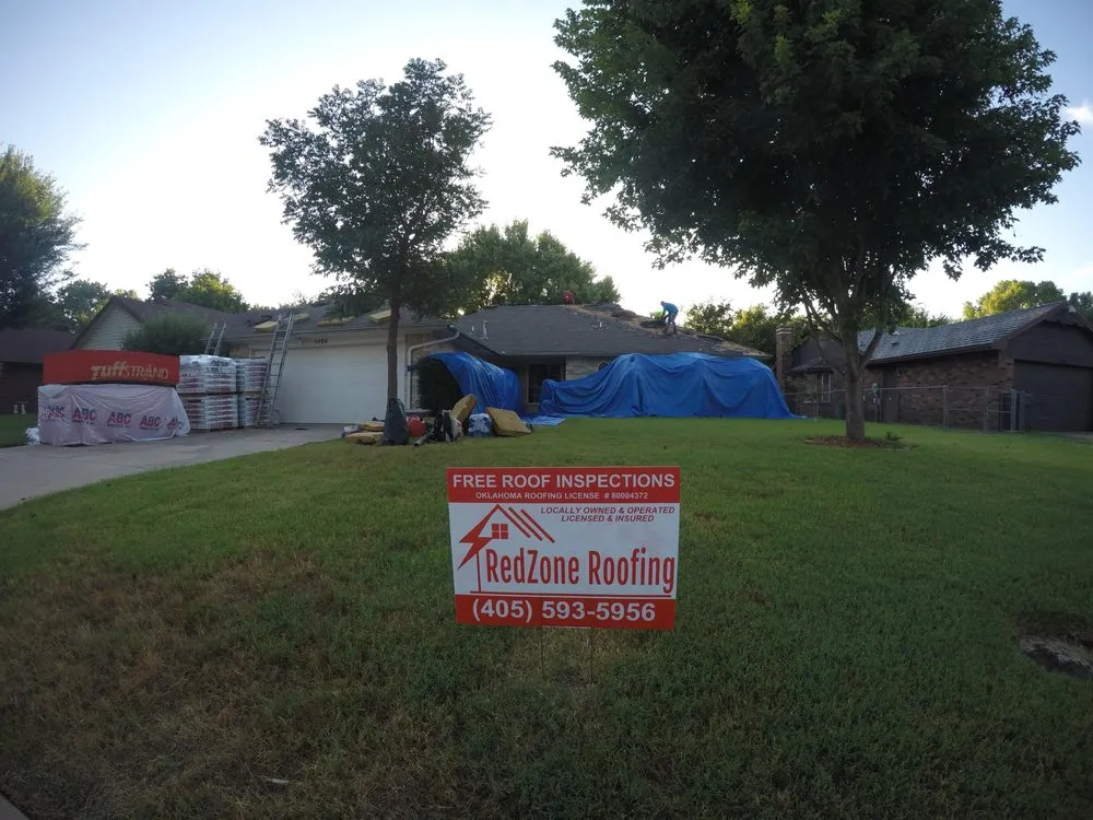 Slide of RedZone Roofing