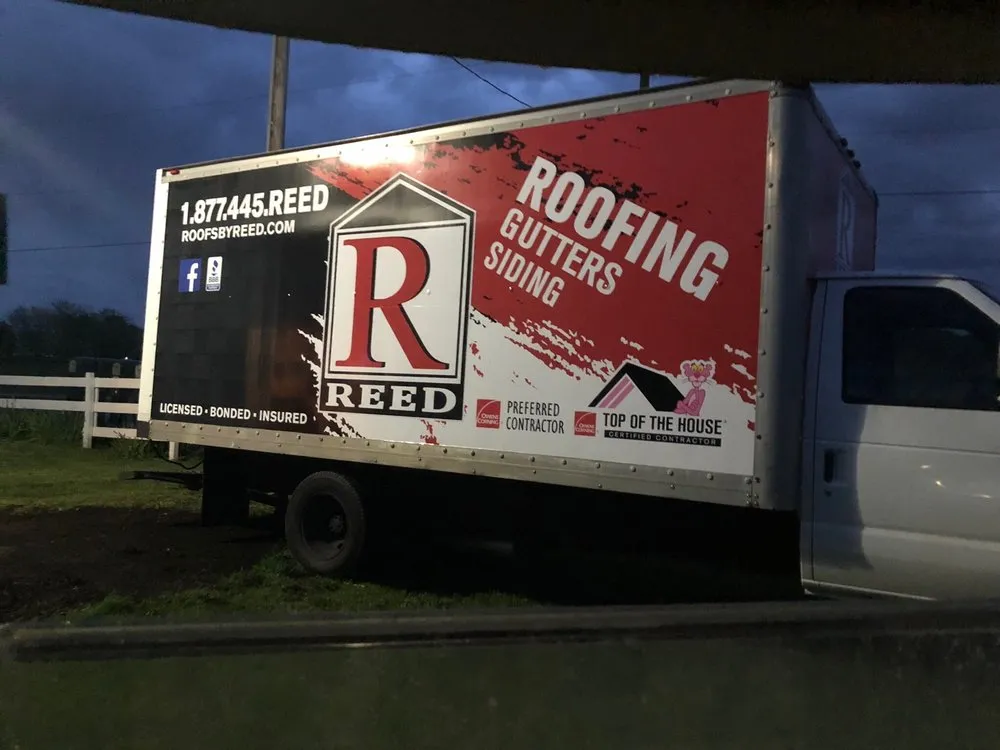 Slide of REED Roofing