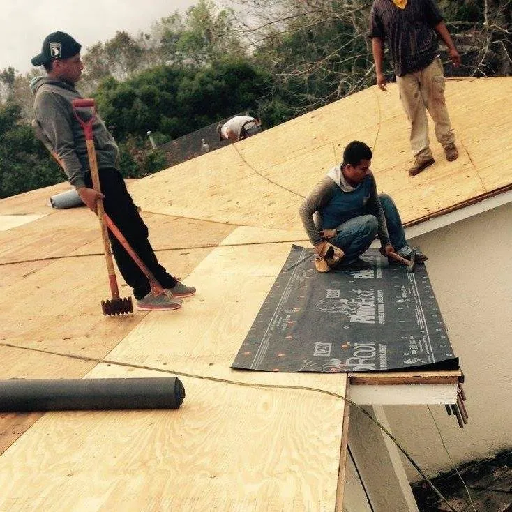 Slide of Reeds Roofing