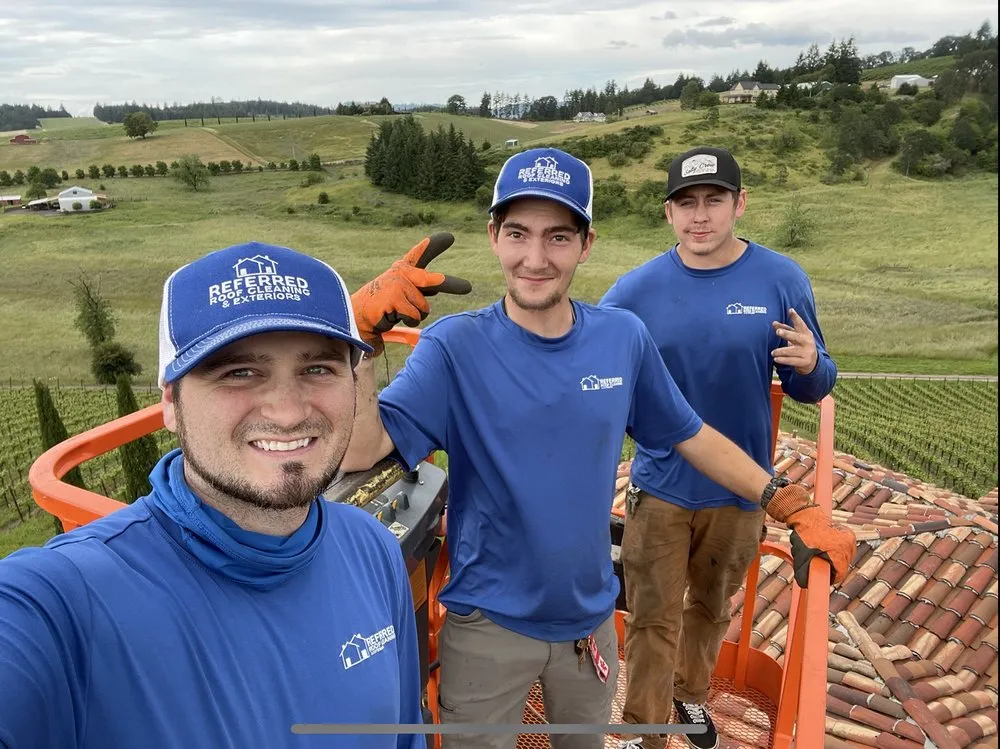 Slide of Referred Roof Cleaning