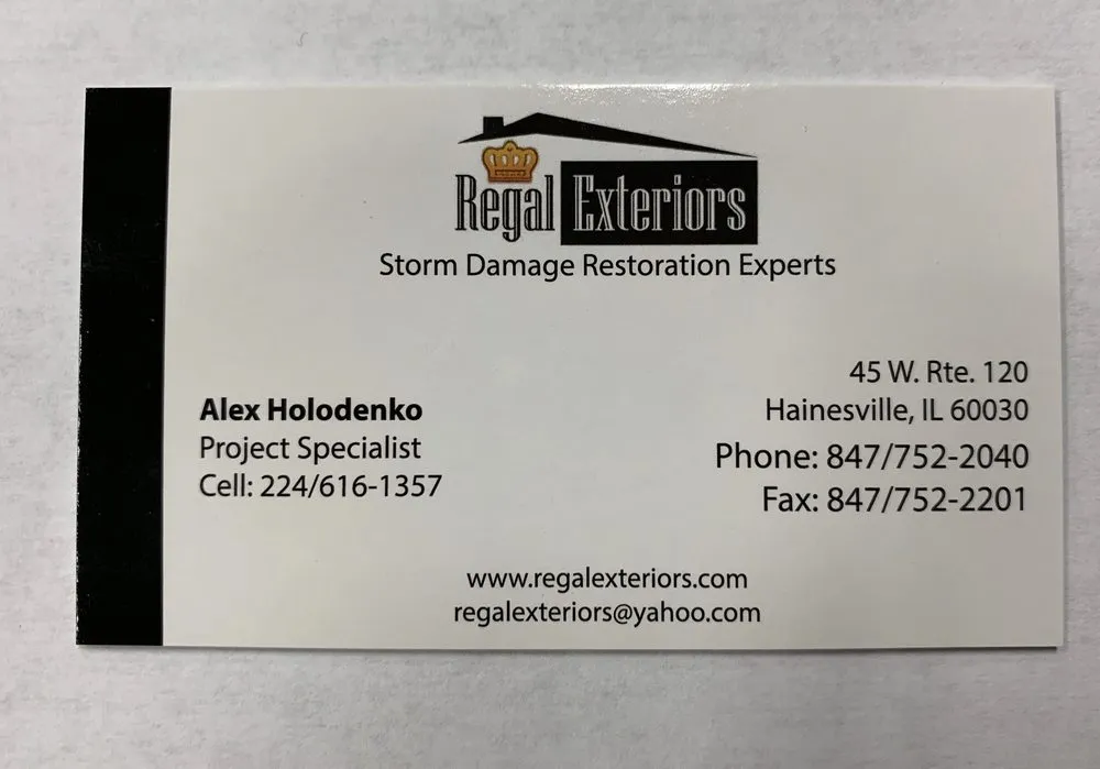 Slide of Regal Exteriors