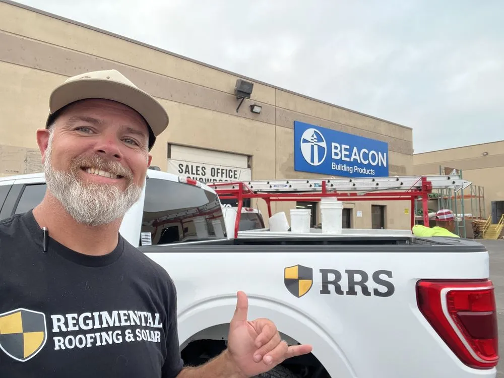 Slide of Regimental Roofing & Solar