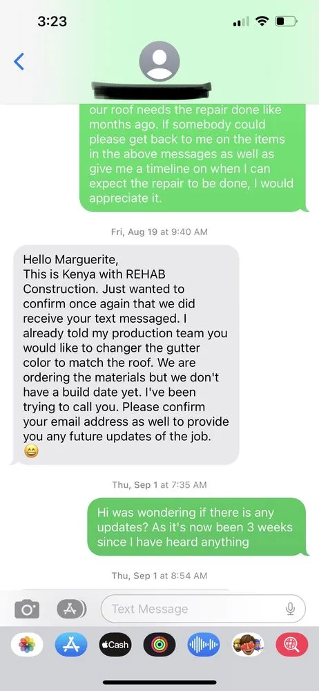 Top-rated roof inspection same-day service in St. Louis, MO by REHAB Construction