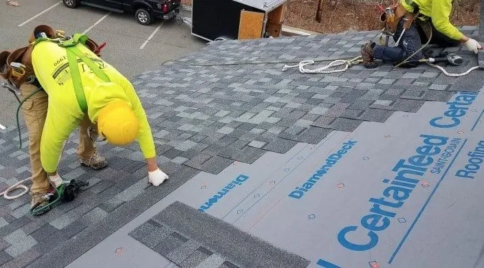 Slide of REI Roofing