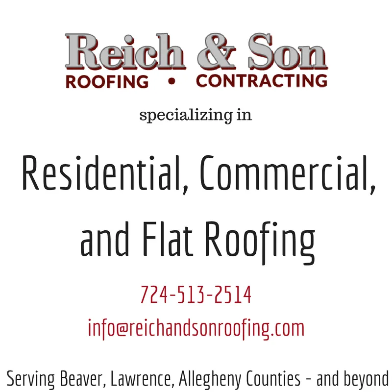 Slide of Reich and Son Roofing