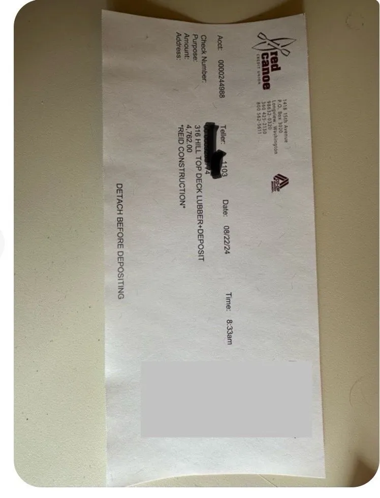 Slide of Reid Construction