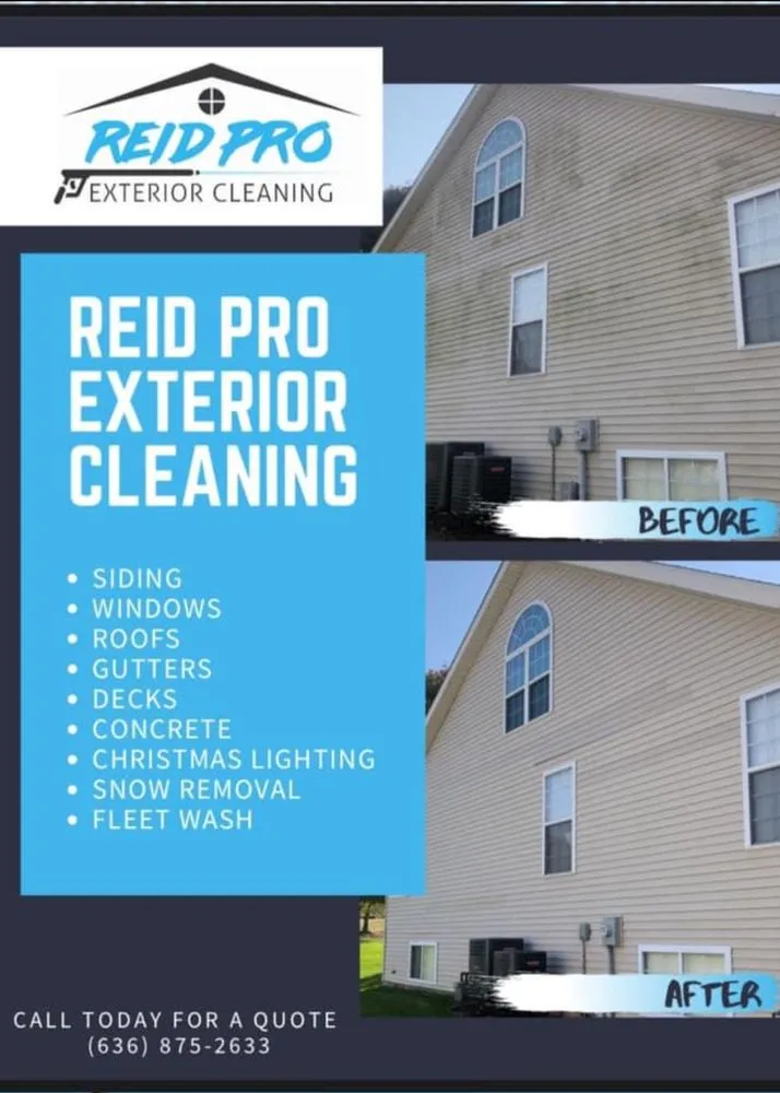 Trusted shingle roofing service experts serving St. Peters, MO - Reid Pro Exterior Cleaning
