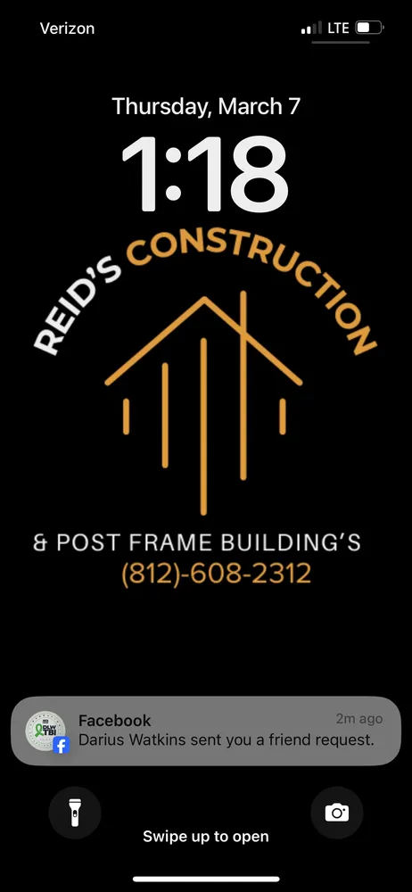 Slide of Reid’s Construction