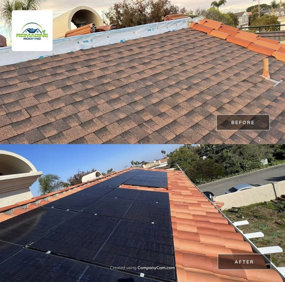 Slide of Reimagine Roofing