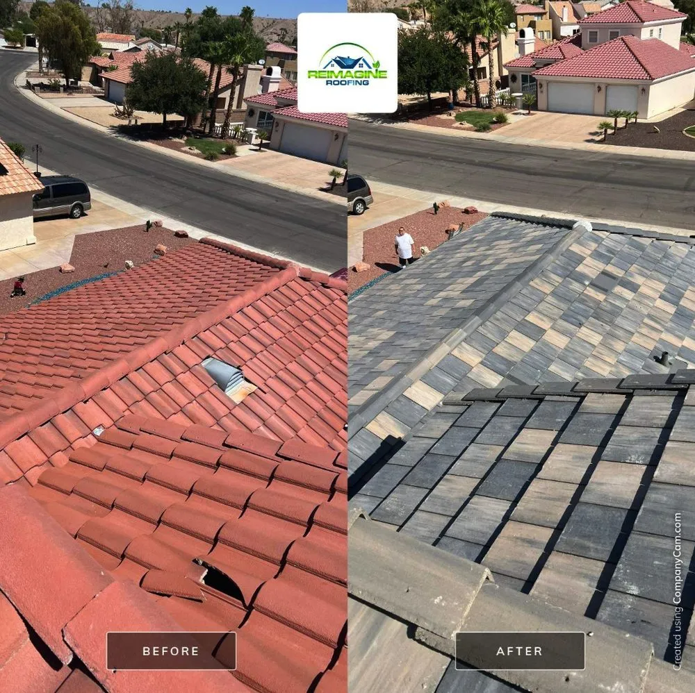 Slide of Reimagine Roofing