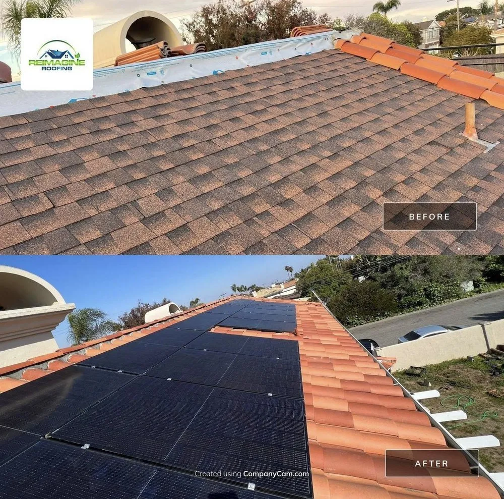 Slide of Reimagine Roofing