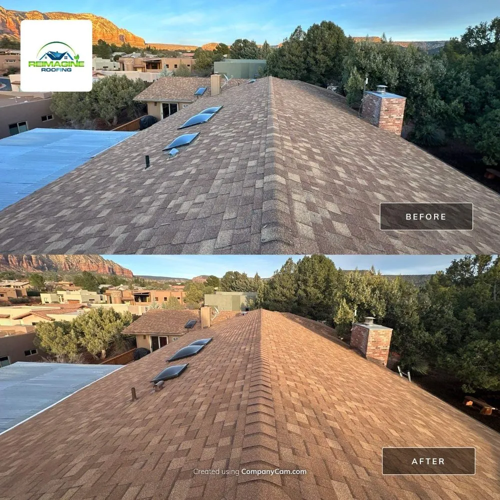Slide of Reimagine Roofing