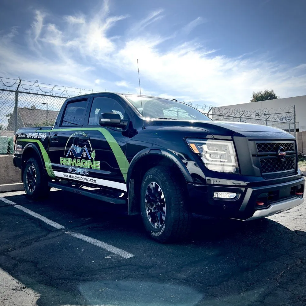 Slide of Reimagine Roofing