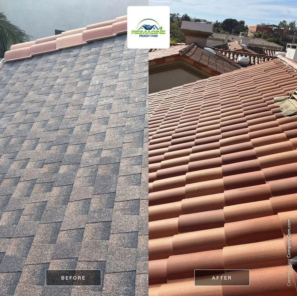 Local roof replacement after storm damage in St. Petersburg, FL by Reimagine Roofing