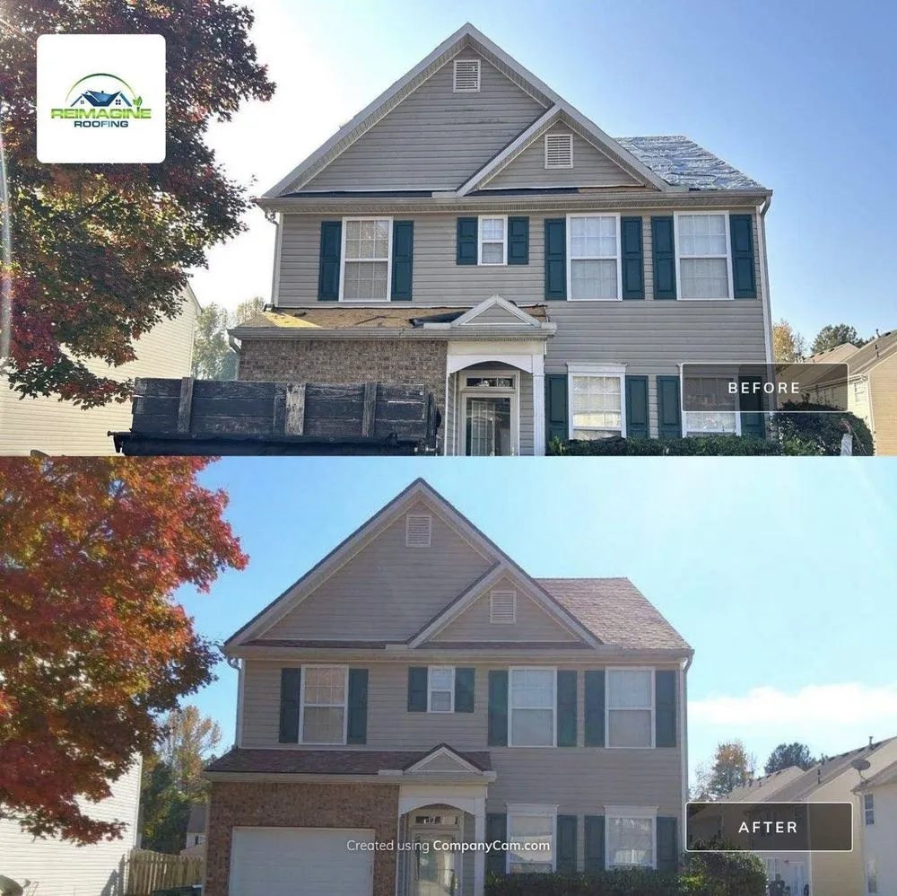 Slide of Reimagine Roofing