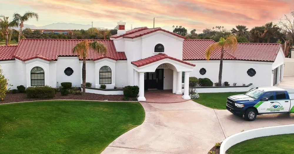 Slide of Reimagine Roofing