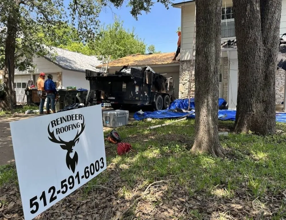 Slide of Reindeer Roofing