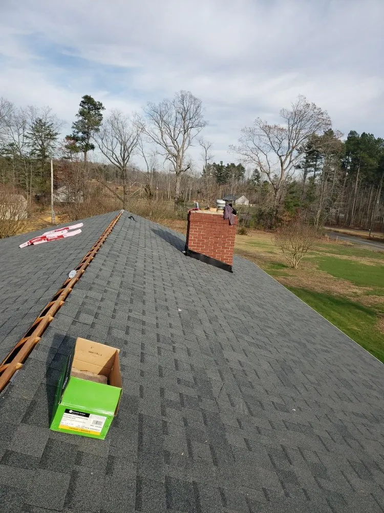 Professional roof installation in Winston-Salem, NC by Reivax Builders