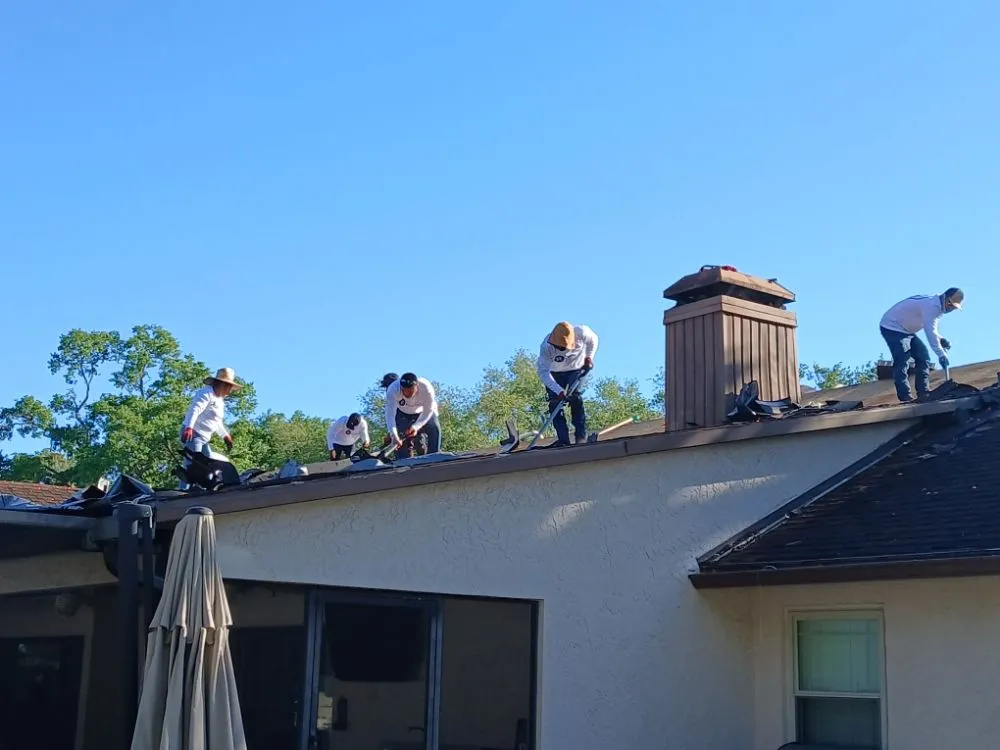 Slide of Relentless Roofing