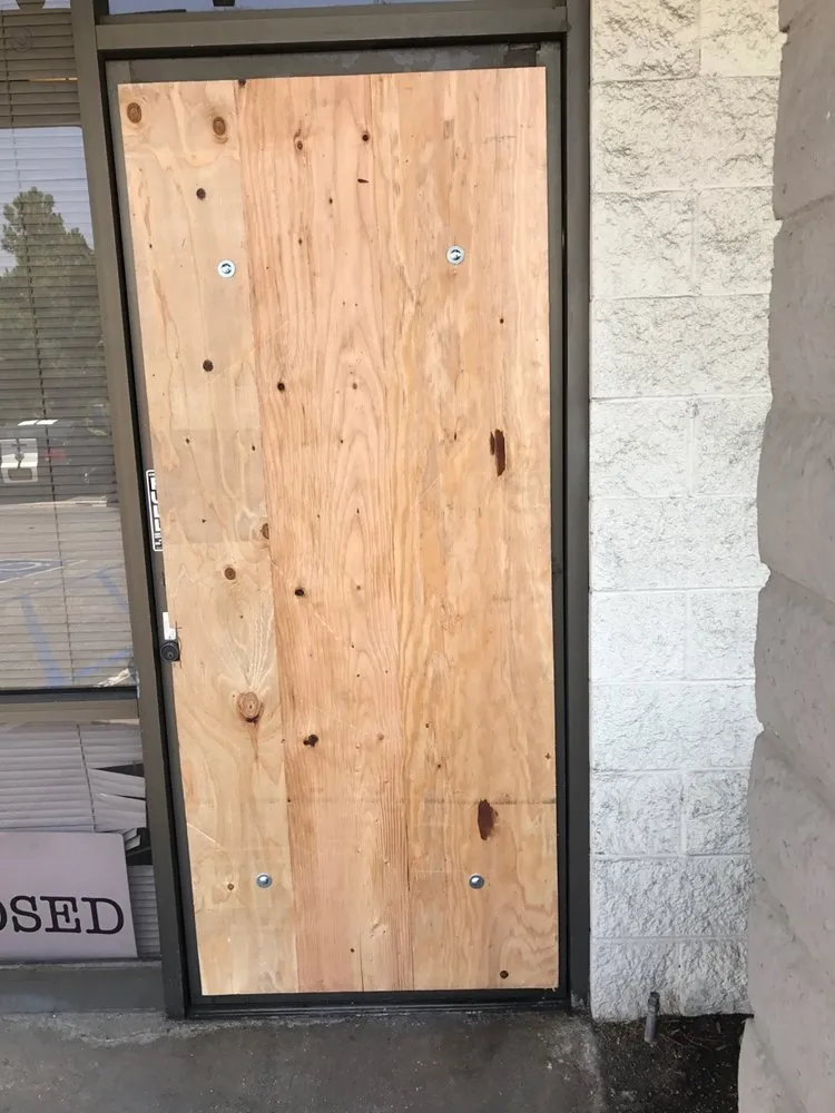 Slide of Reliable Board-Up Company