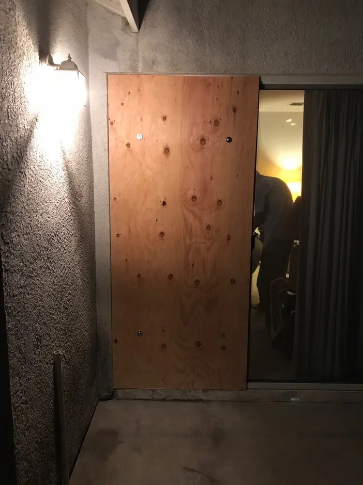 Slide of Reliable Board-Up Company