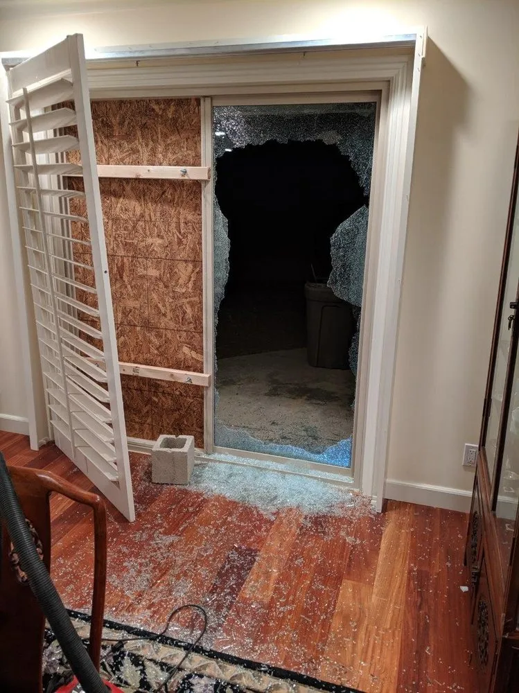 Slide of Reliable Board-Up Company