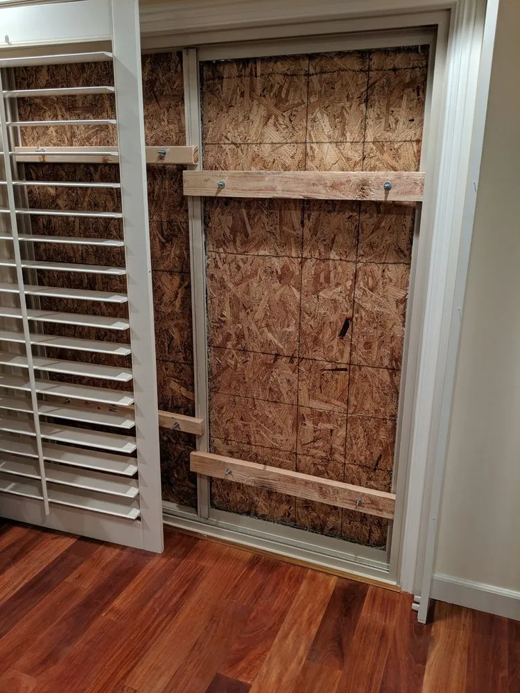 Slide of Reliable Board-Up Company