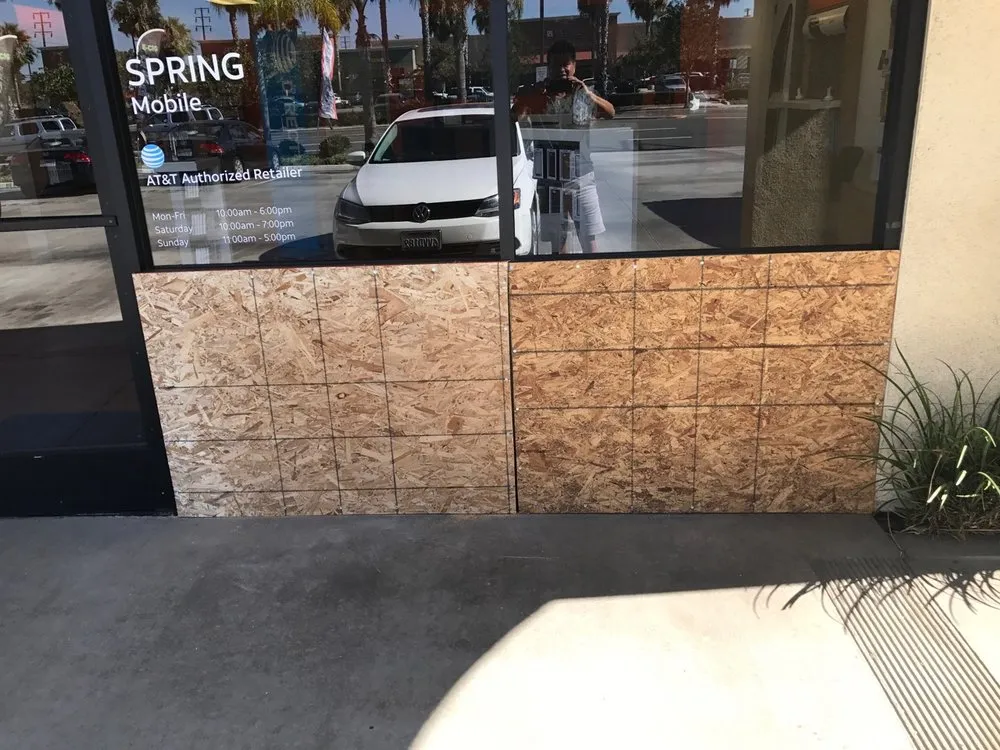 Slide of Reliable Board-Up Company