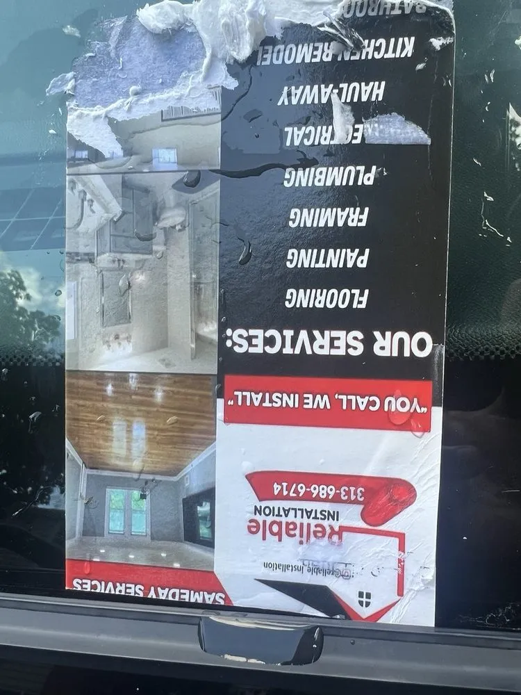 Slide of Reliable Installation LLC