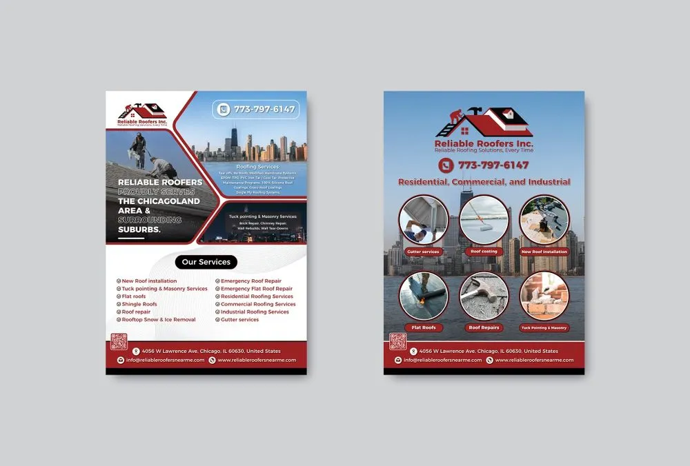 Slide of Reliable Roofers & Tuck Pointing