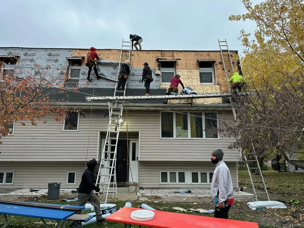 Slide of Reliable Roofers & Tuck Pointing