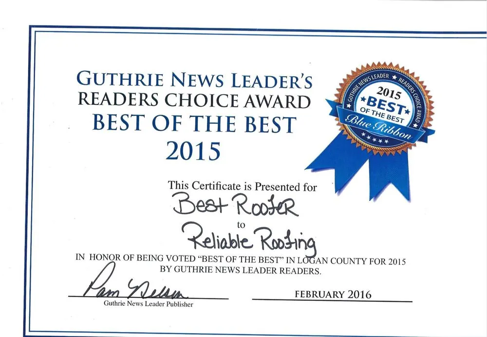 Slide of Reliable Roofing and Remodeling