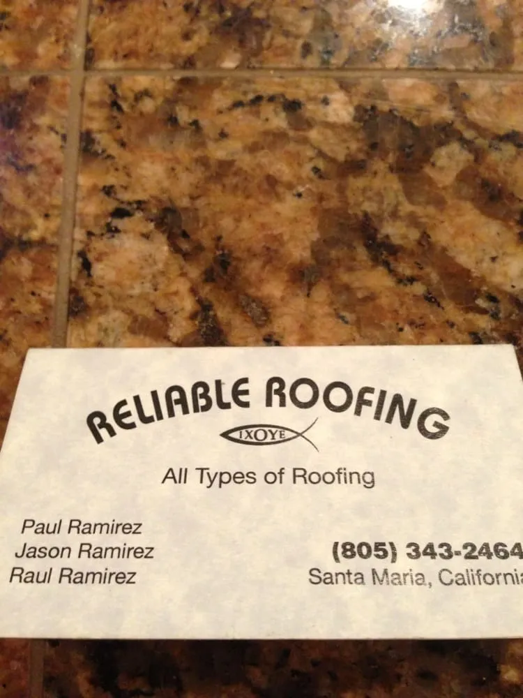 Slide of Reliable Roofing