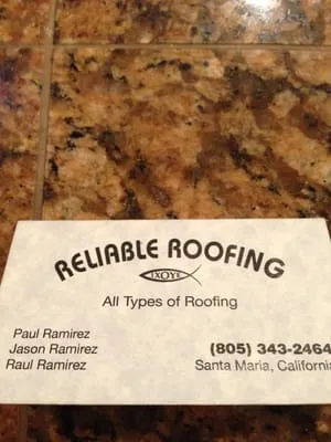 Reliable Roofing
