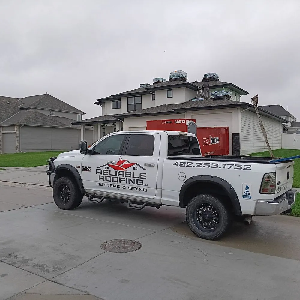 Slide of Reliable Roofing Gutters & Siding