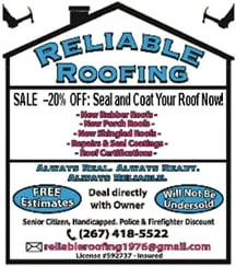 Slide of Reliable Roofing