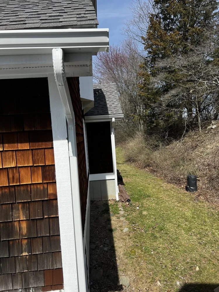 Slide of Reliable Seamless Gutters