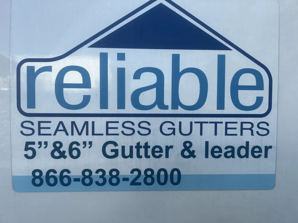 Slide of Reliable Seamless Gutters