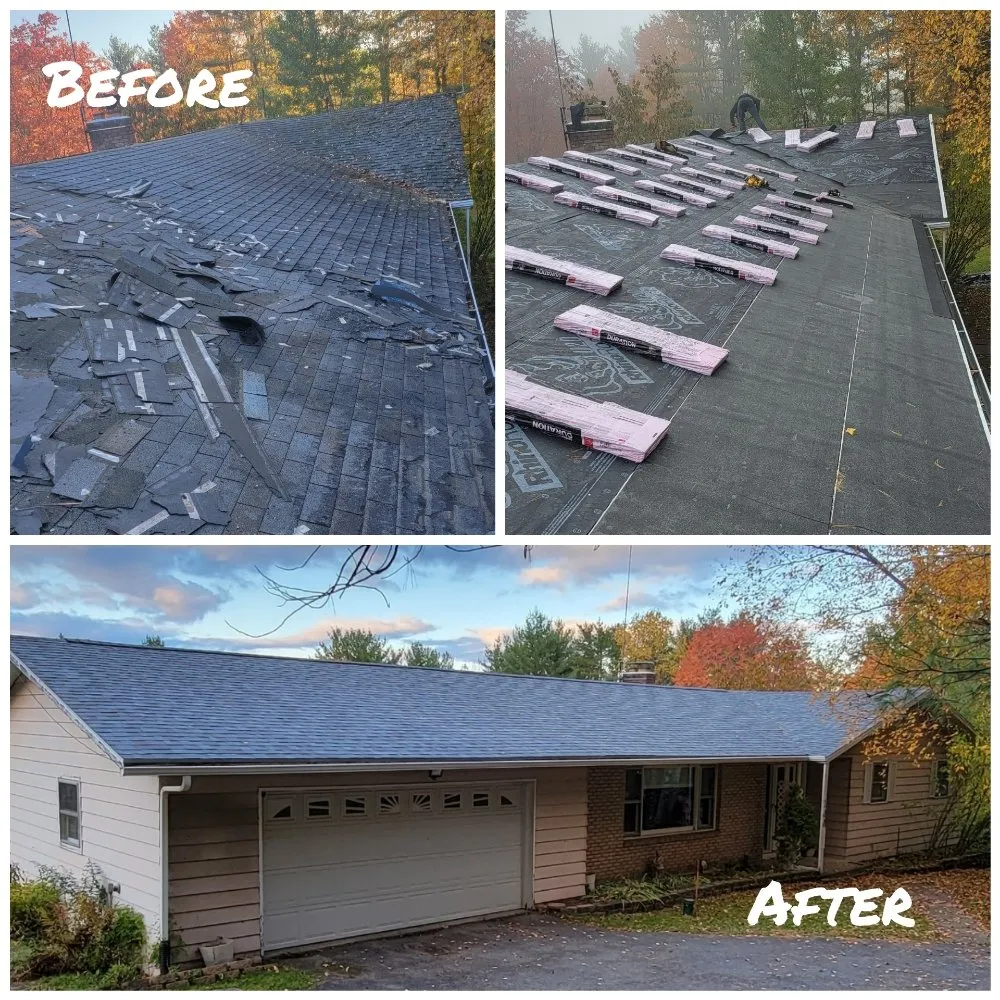 Slide of Reliance Roofing