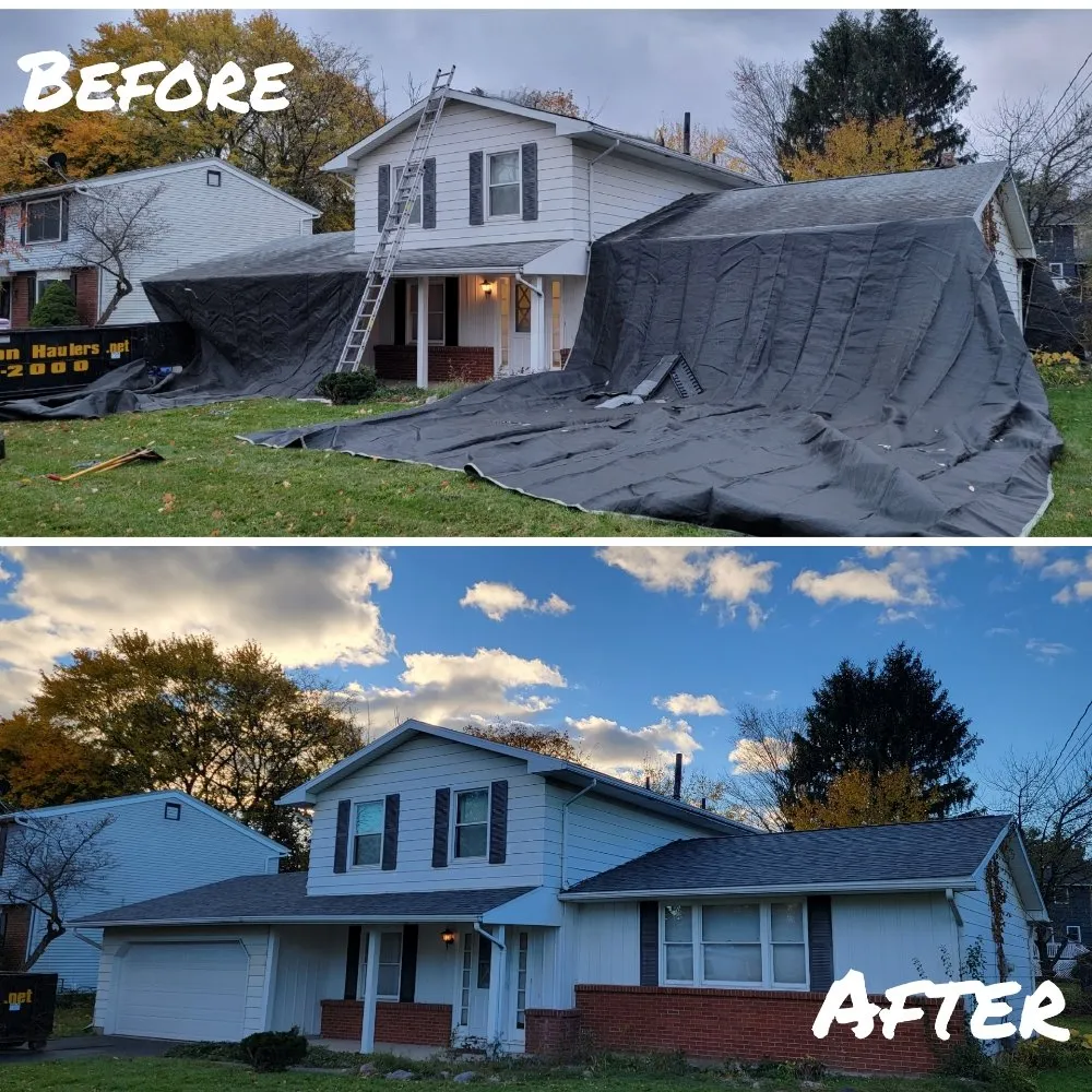 Slide of Reliance Roofing