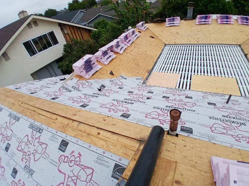 Slide of Reliance Roofing