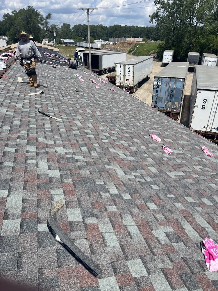 Slide of Reliance Roofing Systems