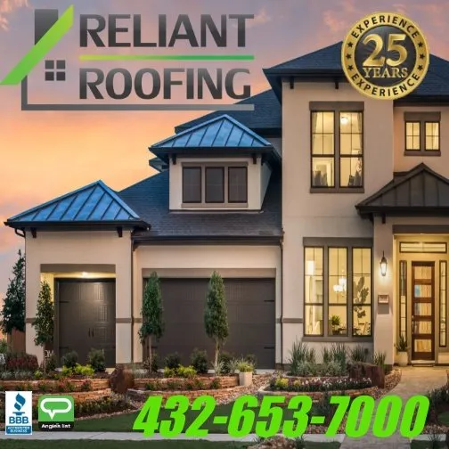 Slide of Reliant Roofing