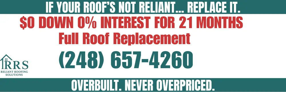 Slide of Reliant Roofing Solutions