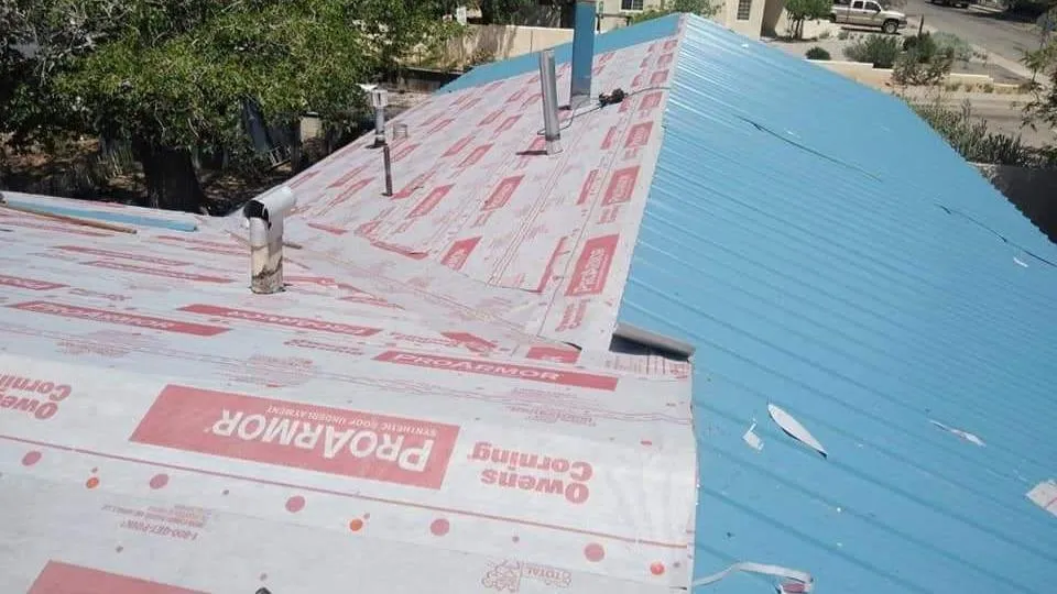 Slide of Rely on Me Roofing